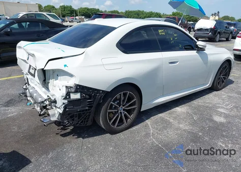 2023 BMW 230 I z USA, uszkodzony, nr VIN 3MW23CM08P8D40778